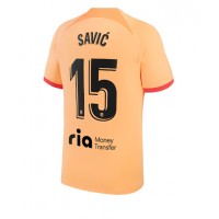Atletico Madrid Stefan Savic #15 Fotballklær Tredjedrakt 2022-23 Kortermet